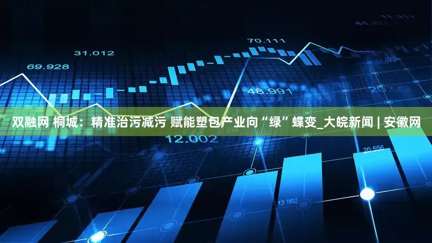 双融网 桐城：精准治污减污 赋能塑包产业向“绿”蝶变_大皖新闻 | 安徽网