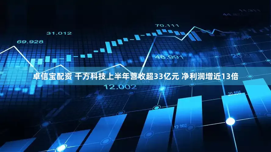 卓信宝配资 千方科技上半年营收超33亿元 净利润增近13倍